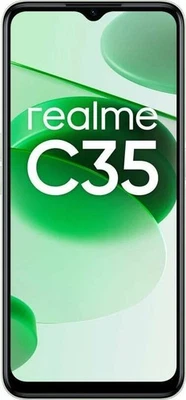 Realme C35 (Black RAM 4GB, 64GB) 6.6" 50MP-Camera Dual SIM GoogleplayPhone - Immagine 1 di 4