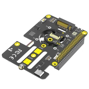Combo M.2 NVMe to PCIe Adapter with Cooler Fan and Automatic5634 - Afbeelding 1 van 9
