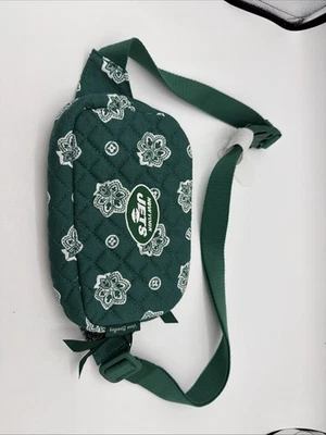Mini bolso cinturón Vera Bradley de algodón NFL para mujer riñonera New York Jets envío gratuito Foto 1 de 4