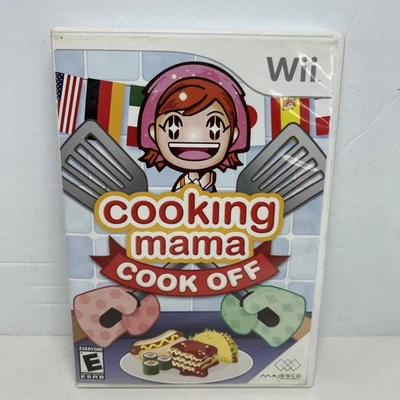 Cooking Mama: Cook Off (Nintendo Wii, 2007) CIB! W/ Manual Tested Working - Image 1 of 4