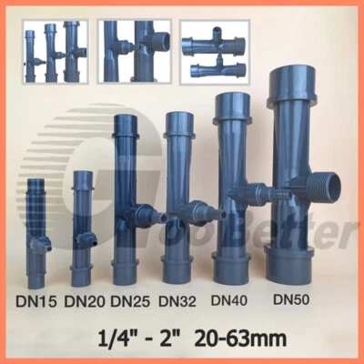 UPVC Venturi-Dünger-Mischer-Injektor-Landwirtschafts Garten Wasser-Bewässerung - Bild 1 von 4