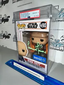 FUNKO POP-PSA TEMUERA MORRISON BOBA FETT STAR WARS #490 FIRMADO AUTOGRAFIADO ENCAP - Imagen 1 de 8