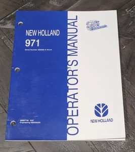 NUEVO HOLLAND MANUAL DEL OPERADOR/PROPIETARIO - CABEZA DE COSECHA - 971 - Imagen 1 de 2