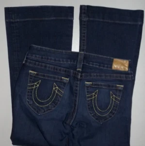 TRUE RELIGION CANDICE JEANS WOMENS SIZE 31 X 31 R768 - Picture 1 of 3