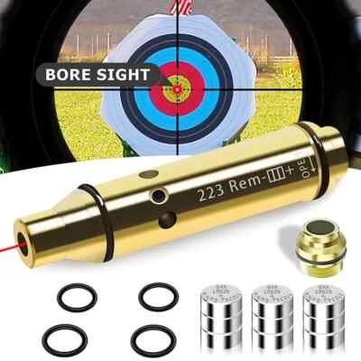 Hunting Dry Fire Training Laser Bullet for 223REM Red Dot Boresighter Cartridge - Image 1 of 3