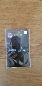Seattle Seahawks Dangle Earrings NFL New with Tags - Picture 1 of 2