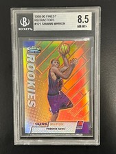 1999-00 TOPPS FINEST REFRACTOR #121 SHAWN MARION RC PBGS 8.5 NM-MT+