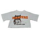 Vintage 1990's HOOTERS Palm Harbor, FL Waitress Crop Top White T Shirt SMALL