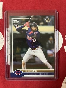 2022 Topps X Bobby Witt Jr Crown Collection #10 Royce Lewis rookie mint  Twins