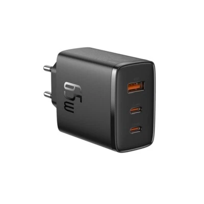 Baseus 65W Schnellladegerät PD USB-C Ladegerät QC 3.1 für iPhone Samsung Oppo - Bild 1 von 4