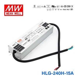 Mean Well HLG-240H-15A Power Supply 225W 15V - Adjustable - Picture 1 of 4