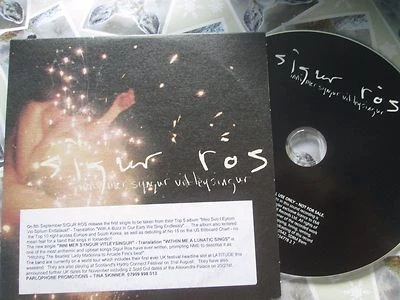 Sigur Rós Inní Mér Syngur Vitleysingur Parlophone Records CDEMDJ Promo CD Single Foto 1 de 3