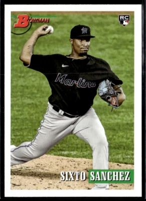2021 Bowman Heritage - #60 Sixto Sanchez (RC) - Image 1 of 2