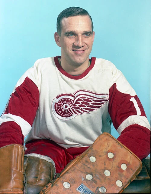 Foto de Roger Crozier Detroit Red Wings 8x10 Foto 1 de 1