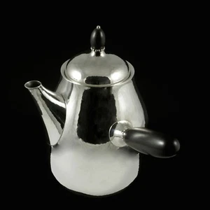Georg Jensen Hammered Sterling Silver Coffee Pot #80D - Picture 1 of 4