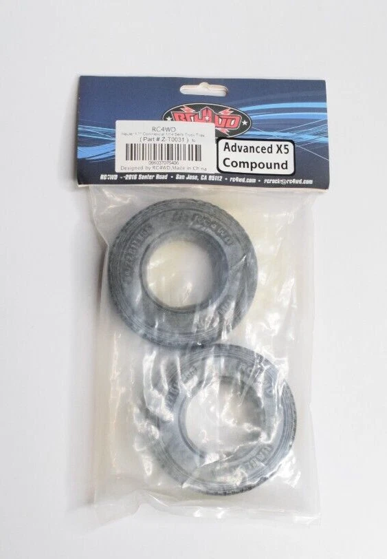 RC4WD 1/14 HAULER 1.7 SEMI TRUCK TIRE (2) RC4Z-T0031 - Image 1 of 1
