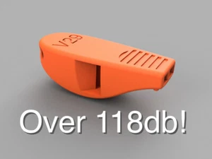sifflet 118,7db Sifflets de signalisation whistle couleurs au choix ! - Imagen 1 de 18