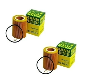Mann Set Pair of 2 Engine Oil Filters for BMW E36 Z3 E39 E46 E60 E83 - Picture 1 of 1