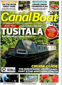 CANAL BOAT NOVEMBER  2024.  "Finesse Boats Present 'TUSITALA' ''. - Picture 1 of 3
