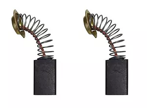 2x Carbon Brushes - Use on Makita Cb304 Hammer-Drill (Size - 5 X 11 X 18.5/17) - Picture 1 of 1