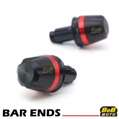 RED CNC MOIRE Bar Ends Sliders For Ducati MONSTER 821 / 1200 15-16 - Изображение 1 из 4
