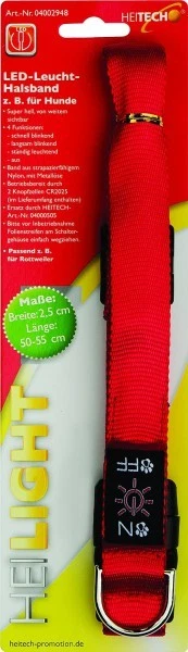 LED Luce Collare per Cane Per Cani Con 4 Funzioni! Rottweiler - Immagine 1 di 1