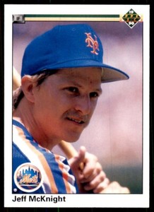 1990 Upper Deck Jeff McKnight Baseball Cards #162