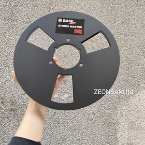 Ein Paar BASF 911 1/4" 12" leere Tonbandspulen für Tonbandgeräte - Bild 1 von 7