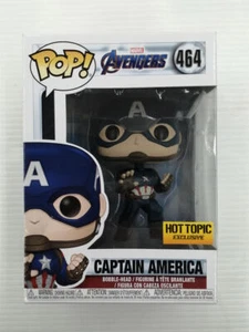 POP FUNKO CAPTAIN AMERICA Action Figure No.464 USED - Picture 1 of 4