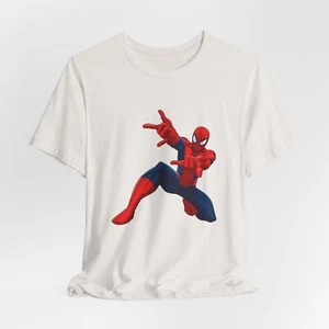 SPIDER MAN MARVEL V1 T-shirts Spider Man Lovers Spider Man Tees Short Sleeve Tee - Picture 1 of 129