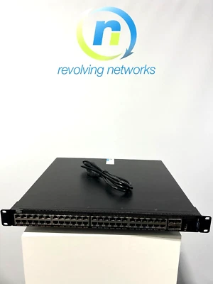Dell EMC Networking X1052P 48-Port GbE PoE+ Network Switch - 1 Year Warranty - Image 1 of 2