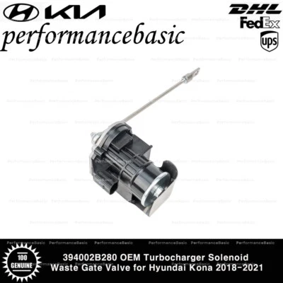 394002B280 OEM Turbocharger Solenoid Waste Gate Valve for Hyundai Kona 2018-2021 - Image 1 of 2