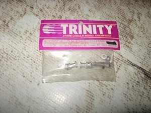 Vintage RC Trinity Knurled Wing Mount Set Silver 7079 - Picture 1 of 1