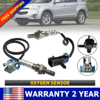 For 2010 Chevrolet Equinox 2.4L GMC Terrain Oxygen O2 02 Sensor Up+Downstream 2X - Image 1 of 4