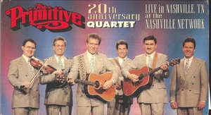 THE PRIMITIVE QUARTET....."20TH ANNIVERSARY".......RARE HTF OOP LIVE CONCERT VHS - Picture 1 of 2