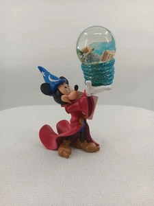 Disney Fantasia Mickey sorcerer 6" Snow Globe Figurine - Picture 1 of 5