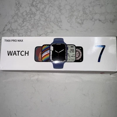 Smartwatch T900 Pro Max 7. Banda Roja 45 Mm Foto 1 de 4