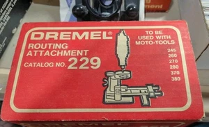 Dremel Modell 229 Router Aufsatz für die Verwendung mit Moto Tools - Bild 1 von 7
