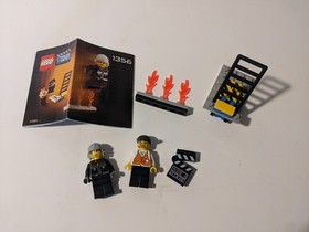 Complete 2001 Lego Studios Stuntman Catapult Set #1356 with Instructions