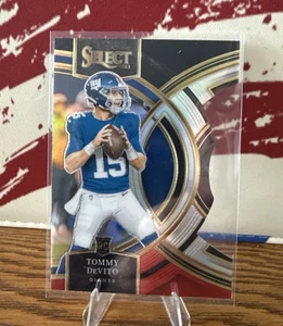 Tommy Devito 2023 Panini Select Premier Die-Cut Blue/Red Prizm RC ROOKIE NFL - Picture 1 of 2