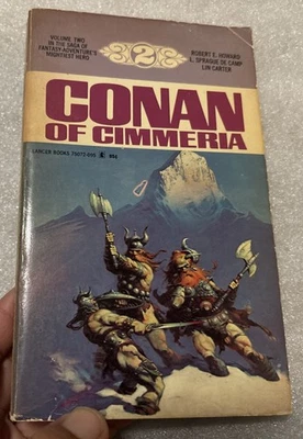1969 Lancer Books - Conan of Cimmeria Vol. 2 by Robert E. Howard Paperback Book - Imagem 1 de 4