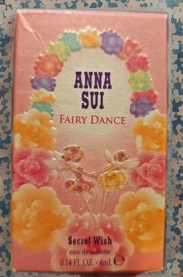 Mini botella para mujer Secret Wish Fairy Dance de Anna Sui 0,14 oz caja nueva Foto 1 de 2