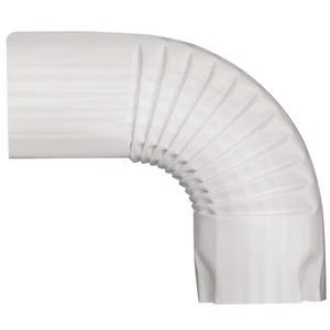 VYH Fallrohr Dachrinnenbogen 2x3-90 Grad, (Stil B "Seitenbogen") (90 Grad, ... - Bild 1 von 7