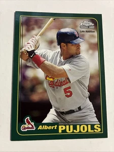 ALBERT PUJOLS 2006 Topps Chrome Late Addition Rookie Card Reprint #596 - Picture 1 of 3