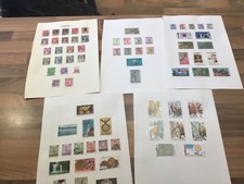 Thailand stamps sets 5 leaves #T