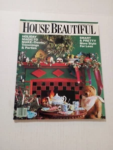 House Beautiful December 1989 Holiday Magic To Make Christmas Issue - Imagen 1 de 3
