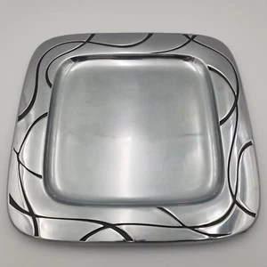 LENOX Vibe 14" Square Tray Metal Serverware - Picture 1 of 6