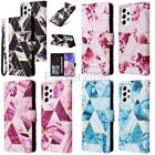 Case for Samsung A42 A12 A11 A71 A51 A41 A31 A21 Leather Marble Pattern Wallet