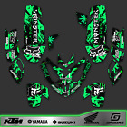 motocross graphics Polaris Predator 500 graphics full decals stickers kit atv