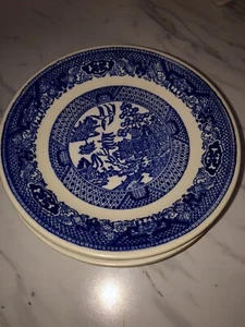 Blue Willow Vintage Saucers/Set Of 5 - Picture 1 of 7